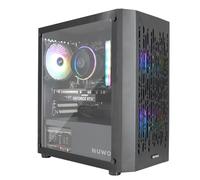 eXtremeBit Gaming PC Ordinateur de jeu assemblé, processeur Core i7-12700F, carte vidéo RTX 3050 6 Go GDDR6, mémoire RAM 16 Go, disque SSD 1 To, Win 11 Pro - Noir