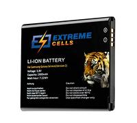 Extremecells Batterie compatible pour Samsung Galaxy S4 Mini DuoS LTE GT-i9190 GT-i9192 GT-i9195 GT-i9198 Remplace EB-B500BE Batterie HK Vers.