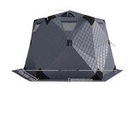 Extremely Cold Warm Ice Fishing Tent - Thickened Cotton Winter House with View Window Windproof Outdoor Gear(Color 2)