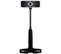 Extremely HD PC Desktop LCD Monitor Computer All-in-One Fixed Rear Web Camera USB Drive-Free Online Education Remote Education Live Webcam Suitable for Home Computer equ (Black)