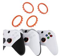 eXtremeRate Anneaux Accessoire de Remplacement pour Xbox One Elite 2/1, pour Xbox Series X/S Manette, Anneaux Customisé pour Xbox One Elite/Series, Compatible avec eXtremeRate ASR Coque, Orange
