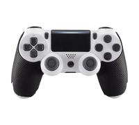 eXtremeRate Autocollant Caoutchouc Antidérapante pour ps4 Manette, Compatible avec ps4 Slim Pro Manette, Noir