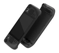 eXtremeRate Bouton Accessoires pour Steam Deck LCD Console,Bouton de Remplacement ABXY D-Pad Trackpad Triggers avec Tournevis Outils-Noir