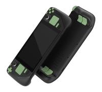 eXtremeRate Bouton Accessoires pour Steam Deck LCD Console,Bouton de Remplacement ABXY D-Pad Trackpad Triggers avec Tournevis Outils-Matcha Vert