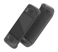 eXtremeRate Bouton de Remplacement pour Steam Deck LCD, Bouton pour Steam Deck LCD, Bouton Noir Transparent pour Steam Deck LCD, Coque Non Inclus