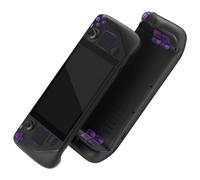 eXtremeRate Bouton de Remplacement pour Steam Deck LCD, Bouton pour Steam Deck LCD, Bouton Violet Transparent pour Steam Deck LCD, Coque Non Inclus