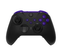 eXtremeRate Boutons Customisé pour Xbox One Elite Series 2 Manette, Trigger LB RB LT RT Bumpers ABXY Start Back Sync Buttons de Remplacement pour Xbox One Elite V2 Manette, Violet