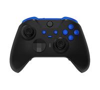 eXtremeRate Boutons Customisé pour Xbox One Elite Series 2 Manette, Trigger LB RB LT RT Bumpers ABXY Start Back Sync Buttons de Remplacement pour Xbox One Elite V2 Manette, Bleu