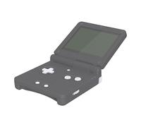 eXtremeRate Boutons de Remplacement pour Gameboy Advance SP GBA SP, Console Portable Non Incluse, Blanc Pur