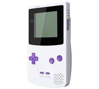 eXtremeRate Boutons de Remplacement pour Gameboy Color, Bouton Transparent pour GBC, Console Portable Non Incluse, Violet