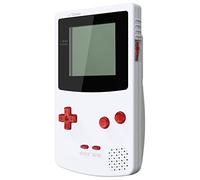 eXtremeRate Boutons de Remplacement pour Gameboy Color, Bouton Transparent pour GBC, Console Portable Non Incluse, Rouge