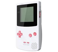 eXtremeRate Boutons de Remplacement pour Gameboy Color, Bouton Transparent pour GBC, Console Portable Non Incluse, Rose