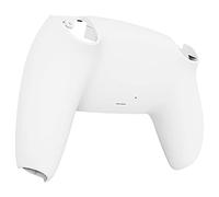 eXtremeRate Coque Arrière de Remplacement pour ps5 Manette BDM-010/020/030/040/050/060, Coque pour ps5 Manette, Boîtier Arrière Personnalisée avec Grip en Caoutchouc, Blanc