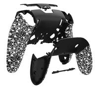 eXtremeRate Coque Arrière pour PS 5 Edge Manette,Boîtier de Rempalcement pour PS 5 Edge Controller-Blanc Texturé