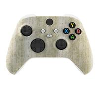 eXtremeRate Coque Avant Customisée pour Xbox Séries X/S, Coque Avant de Remplacement pour Xbox Séries X/S Manette, Grain de Bois de Pin