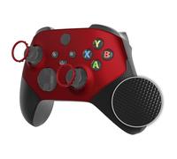 eXtremeRate Coque Avant de Remplacement avec Anneaux pour Xbox Séries X/S Manette, Shell Avant ASR Version avec Anneaux pour Xbox Séries X/S Manette, Rouge Écarlate