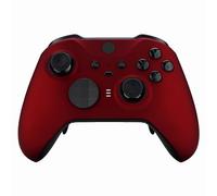 eXtremeRate Coque Avant de Remplacement pour Xbox One Elite Series 2 Manette, Coque Avant Customisé avec Anneaux pour Xbox One Elite Series 2 Manette, Modèle 1797, Rouge Écarlate