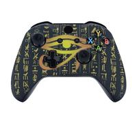 eXtremeRate Coque Avant de Remplacement pour Xbox One S/X Manette, Coque Avant avec Motifs pour Xbox One S/X Manette (Modèle 1708), l'oeil de Sagesse