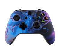 eXtremeRate Coque Avant de Remplacement pour Xbox One S/X Manette, Coque Avant avec Motifs pour Xbox One S/X Manette (Modèle 1708), Origine du Chaos