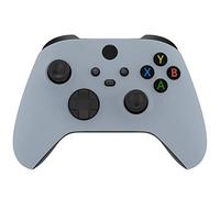eXtremeRate Coque Avant de Remplacement pour Xbox Séries X/S Manette, Coque Avant Custome pour Xbox Séries X/S, Manette Non Inclut-Nouvel Espoir Gris