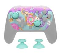 eXtremeRate Coque Avant pour Nintendo Switch 2 Pro Manette,Façade de Remplacement pour Switch 2 Pro avec Joysticks et Tournevis-Donut Odyssey
