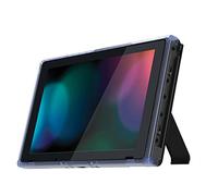 eXtremeRate Coque Cadre Customisé pour Nintendo Switch Console, Shell Cadre de Remplacement pour Nintendo Switch Console, avec Bouton Volume Power Plateau, Bleu Glacier