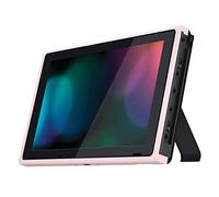 eXtremeRate Coque Cadre de Remplacement pour Nintendo Switch Console, Coque Cadre Customisé pour Nintendo Switch Console, avec Bouton Volume Power Plateau, Rose