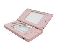 eXtremeRate Coque complète de rechange pour Nintendo DS Lite, coque de console portable personnalisée avec boutons, lentille d'écran pour Nintendo DS Lite NDSL - Fleurs de cerisier rose
