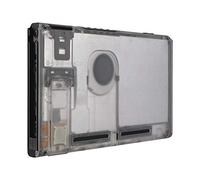 eXtremeRate Coque de Remplacement Arrière pour Nintendo Switch Console, Coque Arrière Customisé avec Support pour Nintendo Switch, Transparent