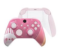 eXtremeRate Coque de Remplacement avec Bouton Complet pour Xbox Series X/S, Coque Avant Arrière avec Bouton Customisé pour Xbox Series X/S Manette, Lapin de Pâques