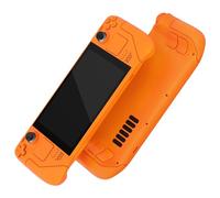 eXtremeRate Coque de Remplacement pour Steam Deck LCD avec Bouton - Orange Customisé (Pas Un Steam Deck)