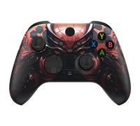eXtremeRate Coque de Remplacement pour Xbox Séries X/S, Coque Avant Customisée pour Xbox Séries X/S Manette, Spider Armor