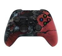 eXtremeRate Coque de Remplacement pour Xbox Séries X/S, Coque Avant Customisée pour Xbox Séries X/S Manette, Dragon Rugissant