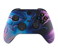 eXtremeRate Coque de Remplacement pour Xbox Séries X/S, Coque Etui Avant Customisée pour Xbox Séries X/S Manette, Origine du Chaos