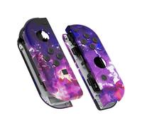 eXtremeRate Coque Joycon pour Nintendo Switch Accessoires, Coque avec Motif et Bouton pour Nintendo Switch & OLED Joycon-Lave Surréaliste