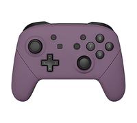 eXtremeRate Coque Manette pour Nintendo Switch Pro,Coques Avant Arrière Poignées Grips pour Switch Pro Controller,Violet Grisâtre Foncé