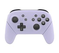 eXtremeRate Coque Manette pour Nintendo Switch Pro,Coques Avant Arrière Poignées Grips pour Switch Pro Controller,Violet Clair