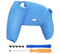 eXtremeRate Coque Manette pour ps5 Rise & RISE4 Remap Kit, Poignée Caoutchoutée,Coque Arrière de Rechange Redessinée-Bleu Starlight,Carte Non Inclus