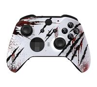 eXtremeRate Coque Personnalisée de Remplacement avec Anneaux de Joystick pour Xbox One Elite Série 2/Elite 2 Core Manette Modèle 1797-Attaque Sauvage