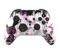 eXtremeRate Coque Personnalisée pour Xbox Séries X/S, Coque Avant pour Xbox Séries X/S Manette, Lapin Punk