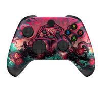 eXtremeRate Coque Personnalisée pour Xbox Séries X/S, Coque Avant Replacement pour Xbox Séries X/S Manette, Treasure of Abyss