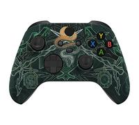 eXtremeRate Coque Personnalisée pour Xbox Séries X/S, Coque Avant Replacement pour Xbox Séries X/S Manette, Serpent Totem