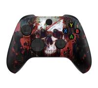 eXtremeRate Coque Personnalisée pour Xbox Séries X/S, Coque Shell Avant pour Xbox Séries X/S Manette, Phantom Skull