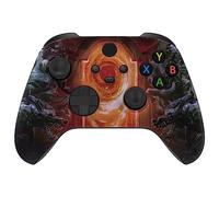 eXtremeRate Coque Personnalisée pour Xbox Séries X/S, Coque Shell Avant pour Xbox Séries X/S Manette, L'entrée de l'enfer
