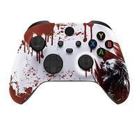 eXtremeRate Coque Personnalisée pour Xbox Séries X/S, Coque Shell Avant pour Xbox Séries X/S Manette, Zombie de Sang