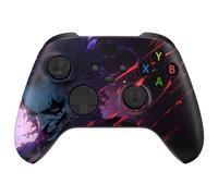 eXtremeRate Coque Personnalisée pour Xbox Séries X/S, Coque Shell Avant pour Xbox Séries X/S Manette, Always Smiling
