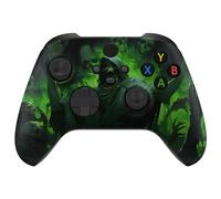 eXtremeRate Coque Personnalisée pour Xbox Séries X/S, Coque Shell Avant pour Xbox Séries X/S Manette, Dark Carnival