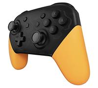 eXtremeRate Coque Poignée Grip de Remplacement pour Nintendo Switch Pro Manette, Coque Remplacement de Poignée Grip pour Manette Switch Pro, Coque de Poignée Grip Customisé Jaune