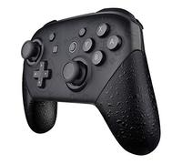 eXtremeRate Coque Poignée Grip de Remplacement pour Nintendo Switch Pro Manette, Coque Remplacement de Poignée Grip pour Manette Switch Pro, Coque de Poignée Grip Customisé Texturé Noir