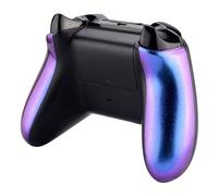 eXtremeRate Coque Poignée Grip de Remplacement pour Xbox One X/S Manette, Coque Poignée Grip Antidérapante pour Xbox One X/S Manette, Coque Poignée Grip Customisée, Caméléon Violet Bleu